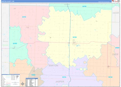 Maps Of Barton County Missouri