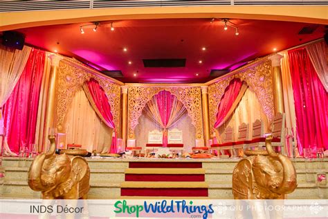 South Asian Wedding Decor - Hindu Weddings, Indian Decorating Ideas