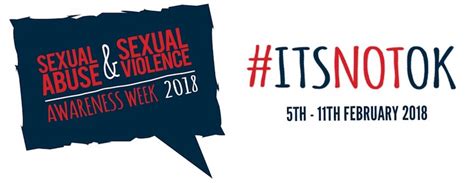 Sexual Abuse And Sexual Violence Awareness Week 2018 Ihasco