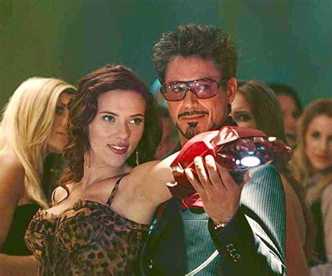 The Introduction Of Black Widow In Ironman 2 Iron Man Marvel