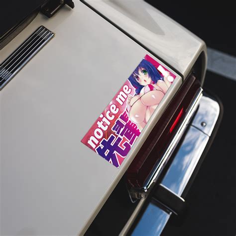 Buy Notice Me Senpai 先輩 Tomo Asama Otaku Weeb Anime Manga Girl Sexy Hot Boobs Jdm Printed Box