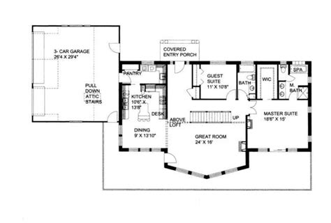 House Plan 039 00138 Lake Front Plan 2177 Square Feet 2 Bedrooms