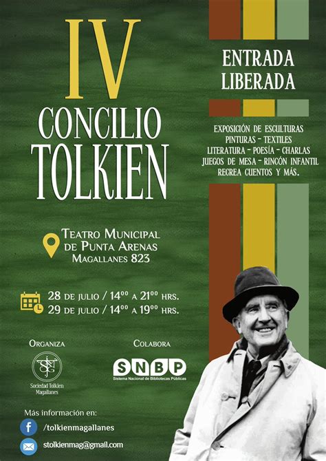 Iv Concilio Tolkien De La Sociedad Tolkien Magallanes El Anillo Único