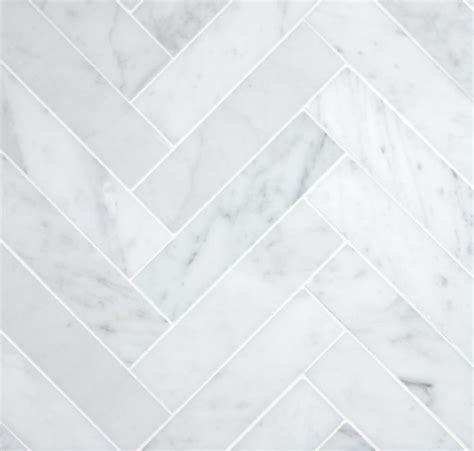 Marble Herringbone 100x300mm Floor And Wall Tile Luxury Tiles