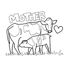 Finding a large area of fresh, green pastures, this greedy cow started grazing hurriedly and continued to eat for a long time. Realistic Cow Coloring Pages at GetColorings.com | Free ...