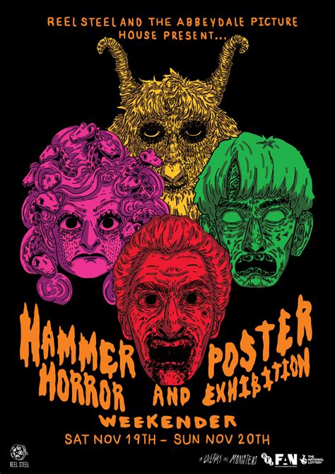 Hammer Horror Weekender Cinema Poster Exhibition The Abbeydale