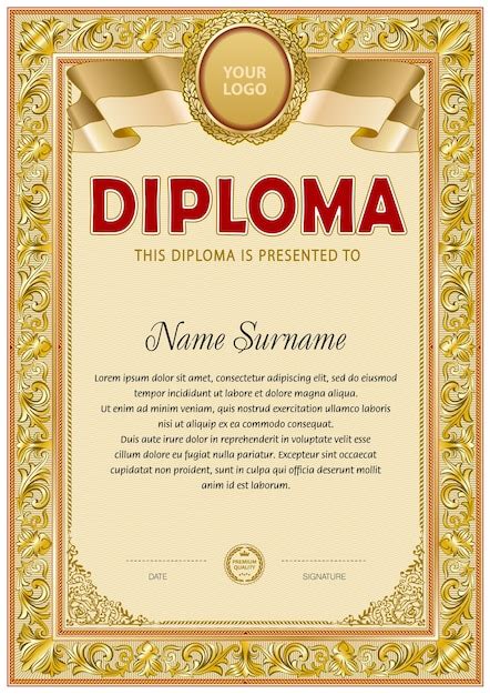 Crea Tu Diploma Plantillas De
