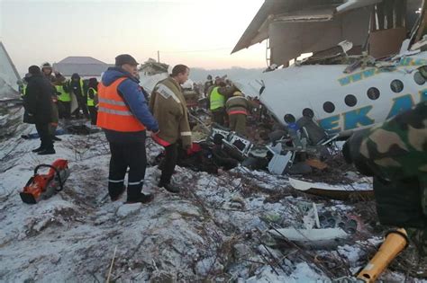 Twelve Dead As Plane Crashes After Take Off In Kazakhstan