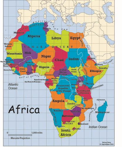 Need a customized africa map? Africa Reference Map | bppgsd