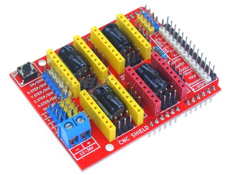 Cnc Shield V30 And A4988 Driver Arduino Fast Delivery To Your Door Easy