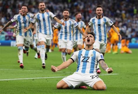 argentina se cita con croacia en semifinales los tiempos