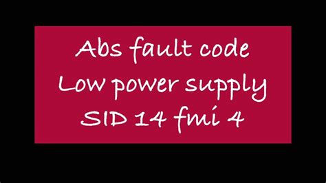 Spn 802 Fmi 4