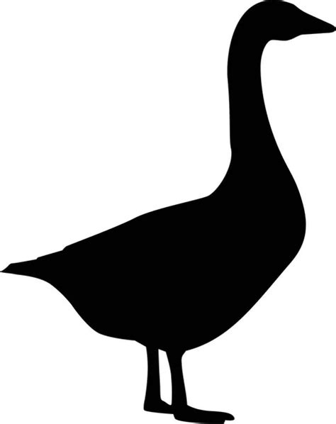 Goose Silhouette — Stock Vector © Leopolis 33366697
