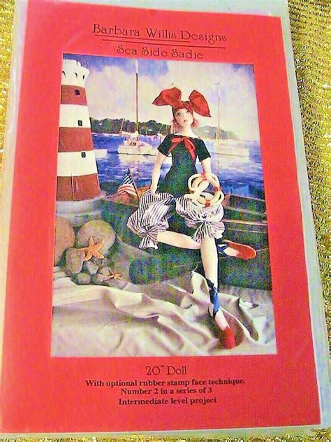 Field Of Dreams Barbara Willis Rare Beautiful Cloth Art Doll Pattern Ebay