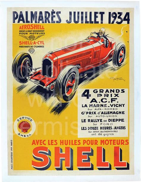 Vintage Auto Posters Automobilia Resource