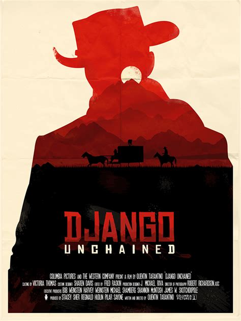 None of these are official nor were they made by me. Django Unchained Poster on Behance