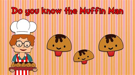 Do You Know The Muffin Man Nursery Rhymes Animated Songs For