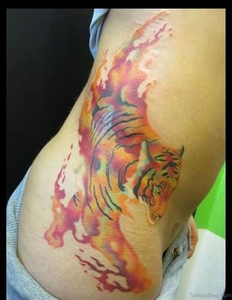 60 Fabulous Tiger Tattoos On Rib