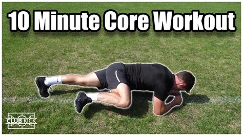 How To Build A Stronger Core For Football Minute Core Workout For Football Players Youtube