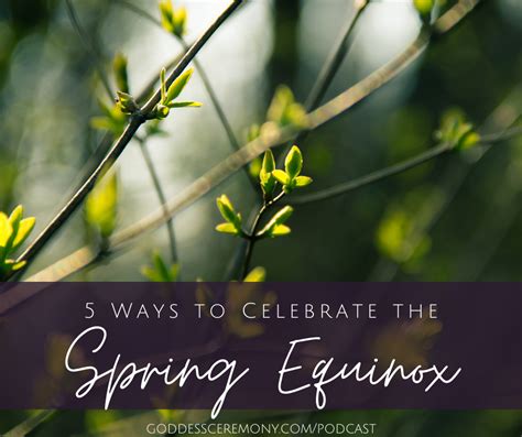 5 Ways To Celebrate The Spring Equinox