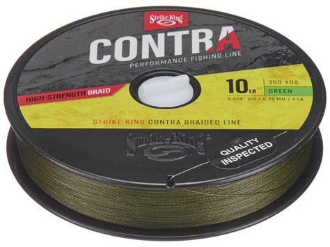 Strike King Contra Braided Line Green Tackle Warehouse