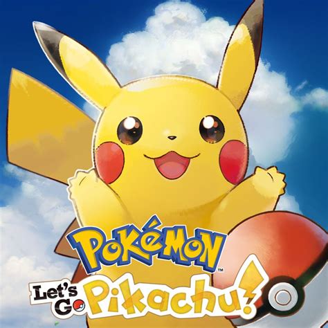 Pokémon Lets Go Pikachu 2018 Nintendo Switch Box Cover Art