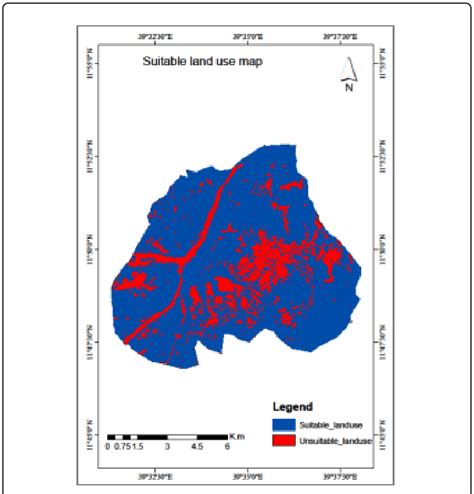 Suitable Land Use Land Cover Map Download Scientific Diagram