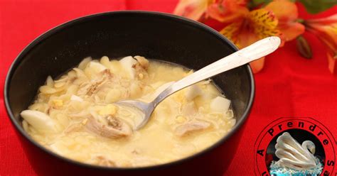 Soupe de pâtes au poulet façon portugaise