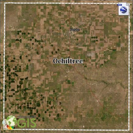 Ochiltree County Gis Shapefile And Property Data Texas County Gis Data