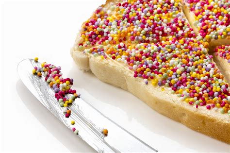 australian food traditional cuisine bread fairy side butter knife party children sprinkles thousands hundreds dish foodieflashpacker discover candy aussie breakfast