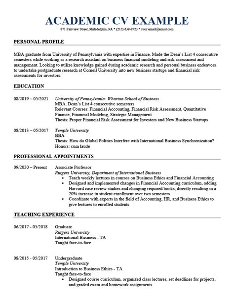 Student Cv Examples Writing Tips And Template 2024