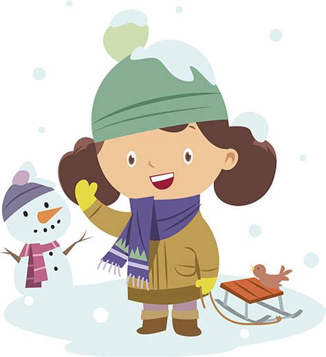Best Cold Weather Clothing Illustrations Royalty Free Vector Graphics