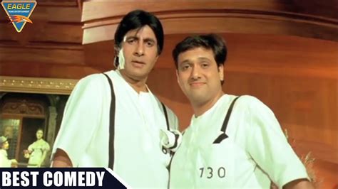 Comedy Scene Govinda And Amitabh Bachchan Fool Razak Khan Comedy Scene