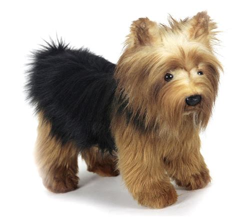 Soft Toy Dog Yorkshire Terrier By Hansa 28cm 5900 Lincrafts