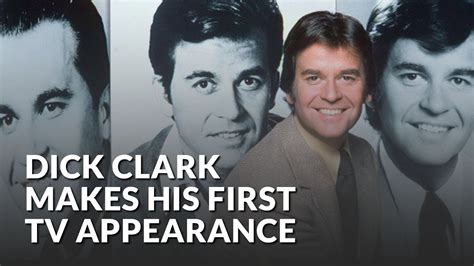 July 9 1956 Dick Clark Makes His First Appearance On American Bandstand Youtube