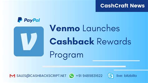 Venmo Launches Cashback Rewards Program Paypal Cashcraft