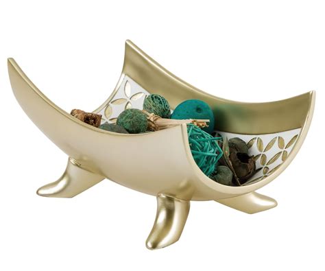 Schonwerk Diamond Lattice Decorative Bowl Table Centerpiece Home Decor For Living Room