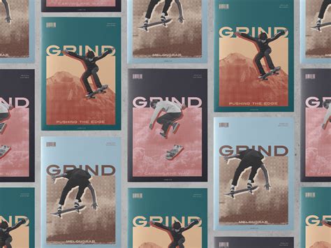 Grind Skate Magazine On Behance Magazine Design Lookbook Grind Skate
