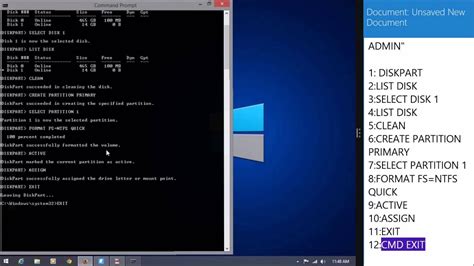 We have been creating windows 10 bootable usb since a very long time. Bootable USB Windows 8 or 8.1 Using CMD 100% WORKS - YouTube