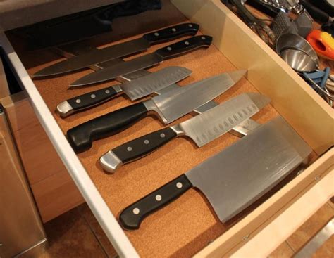 Place all the miscellaneous items. Line drawers with cork to prevent items from slipping ...
