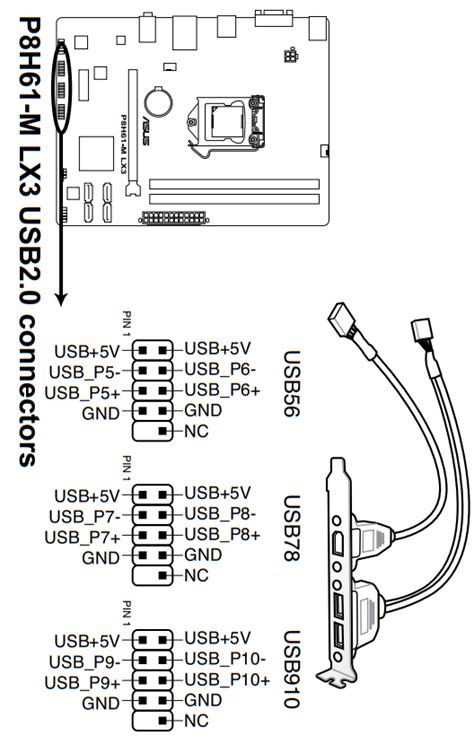 According to the manual your front panel connector is not in the image. FN_1035 Front Panel Wiring Diagram Free Diagram