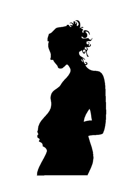 Pregnant Woman Silhouette Png ClipArt Best