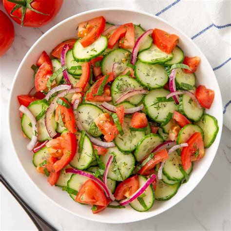 Cucumber Tomato Salad The Blond Cook
