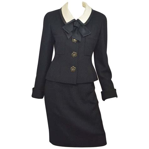 Chanel 1991 Vintage Skirt Suit Collection 25 At 1stdibs