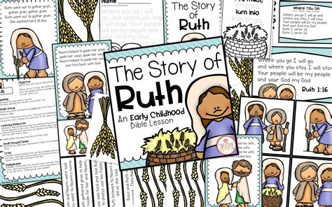 The Story Of Ruth Bible Lesson Mrs Jones Creation Station Store