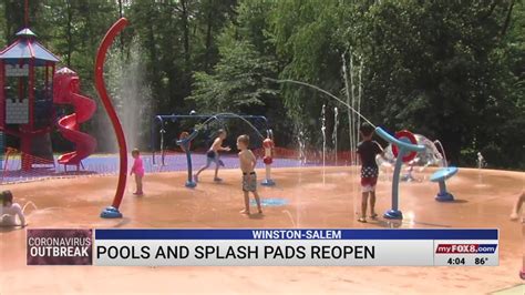 Pools And Splash Pads Open For The Season In Winston Salem Youtube