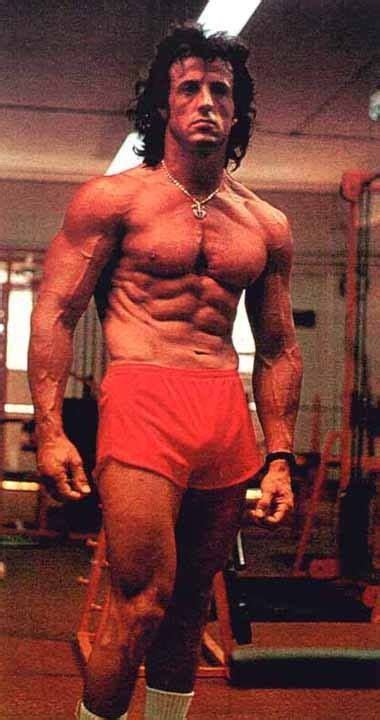 Sylvester Stallone Sylvester Stallone Muscle Men Bodybuilding Pictures