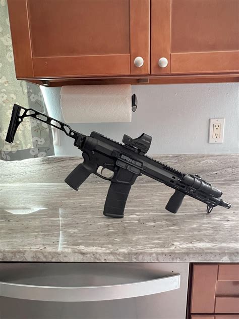 Foxtrot Mike FM15 11.5” with Jmac Customs folding stock & Holosun 510c