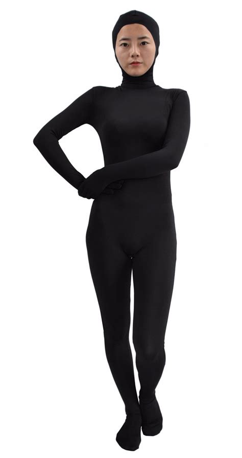 Buy Ensnovo Women Lycra Full Body Turtleneck Bodysuit