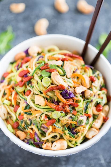 Use your costco old fashioned oats to make this savory breakfast treat. Rainbow Veggie Dragon Noodles | Recipe | Vegetable noodles ...